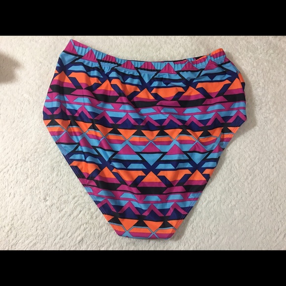 Creabygirls Plus Size 3XL High Waist Bikini Bottom - Picture 3 of 5